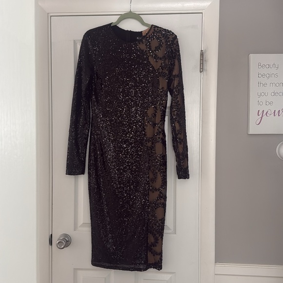 Nadine Merabi SKYLA Midi Dress • Rare & HTF - Picture 2 of 15